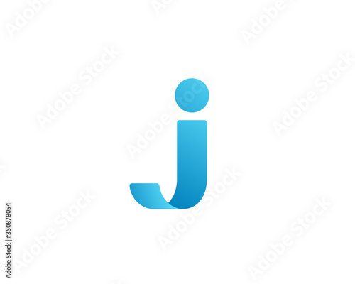 Letter J logo icon design template elements