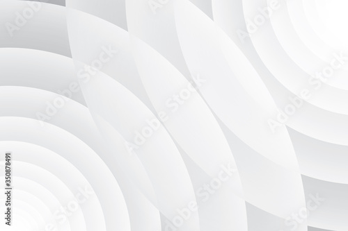 Abstract geometric white and gray color background.  Vector, illustration.
