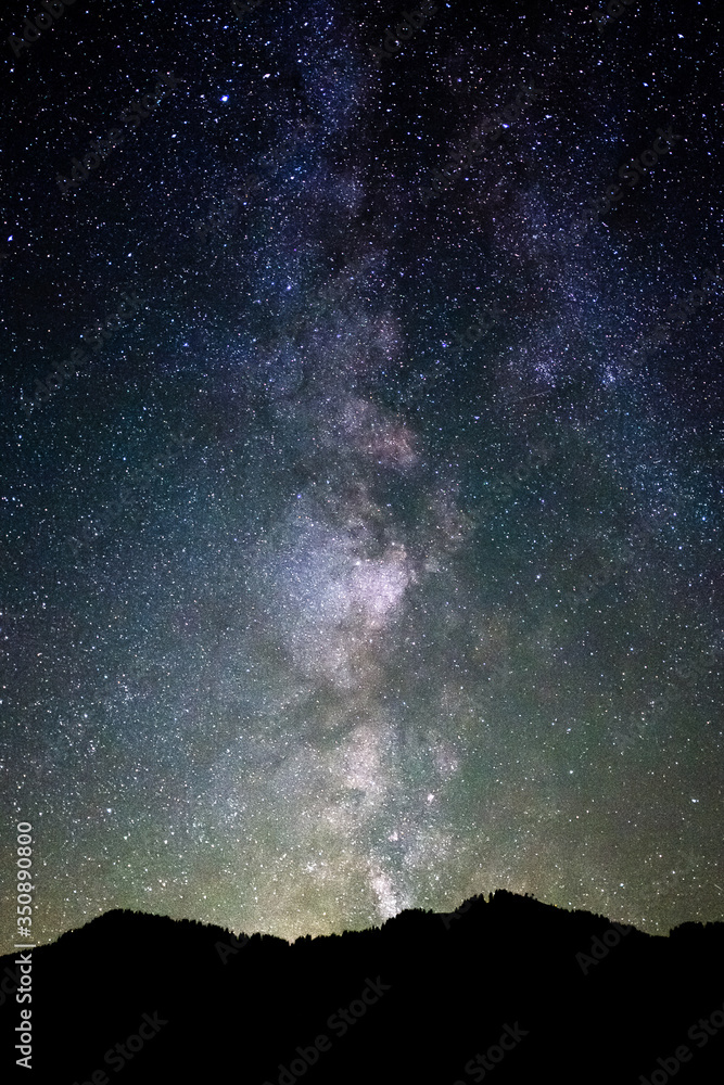 Milky way during a clear night in Bavaria