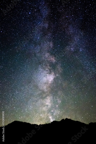 Milky way during a clear night in Bavaria