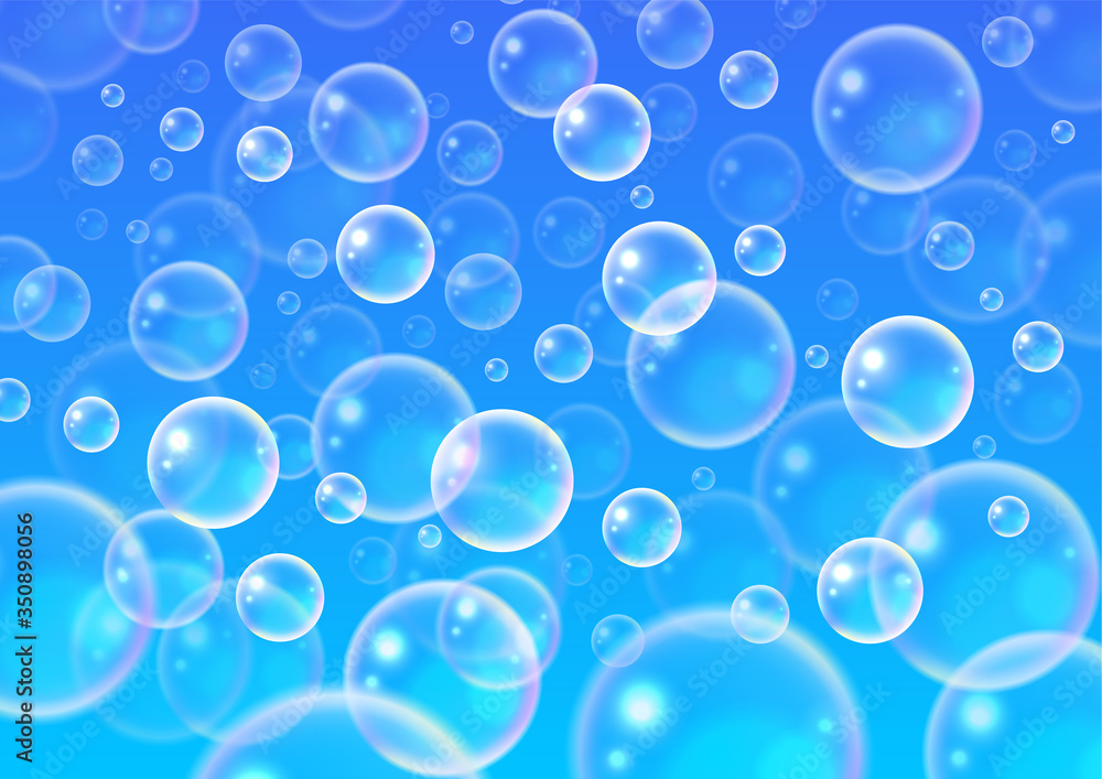 Abstract bubbles and sky (or underwater) background wallpaper. Abstract bubbles and sky (or underwater) background wallpaper.