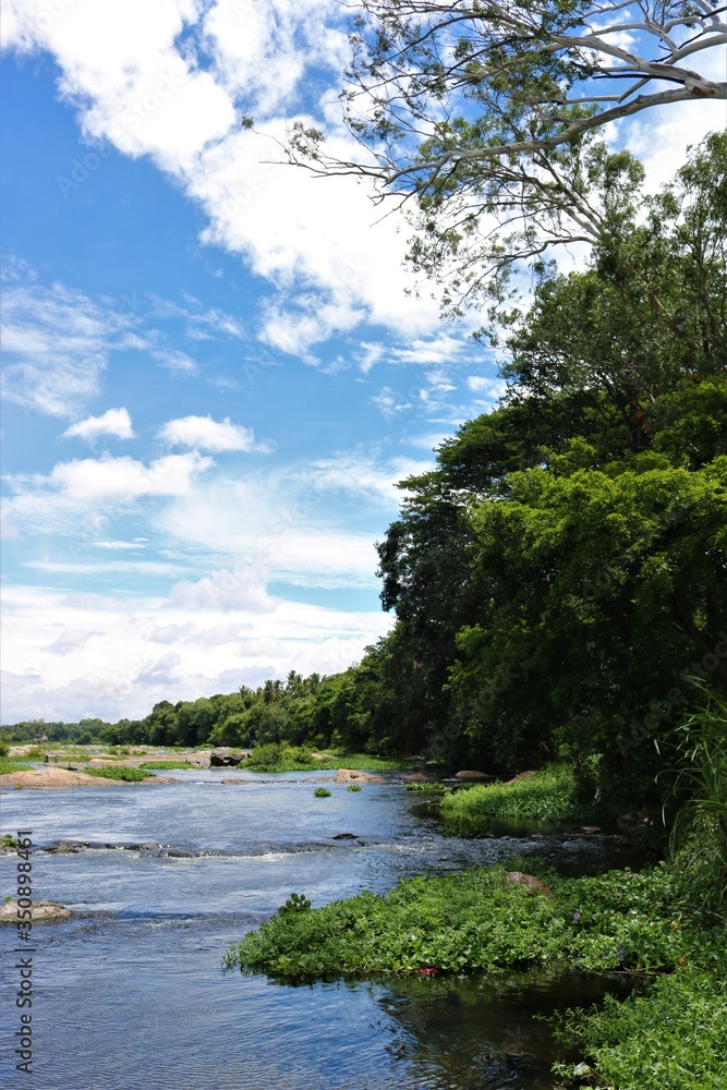 river and sky