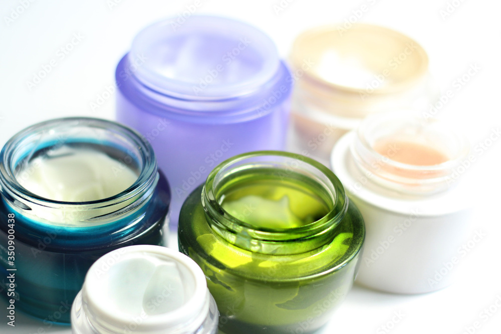 Mix of face creams for beautiful skin Mix of face creams for beautiful skin