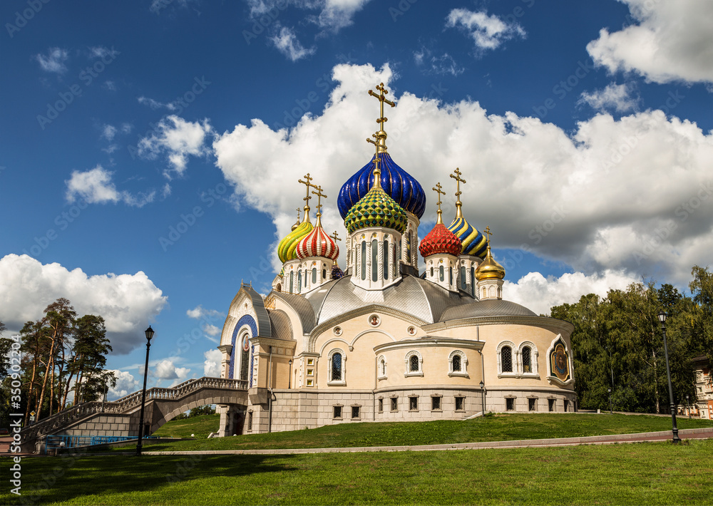 Cathedral of St. Prince Igor of Chernigov in Peredelkino Moscow region, Russia
