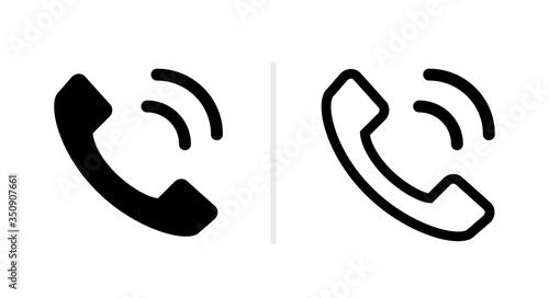 Web Kontakt Telefon Symbole