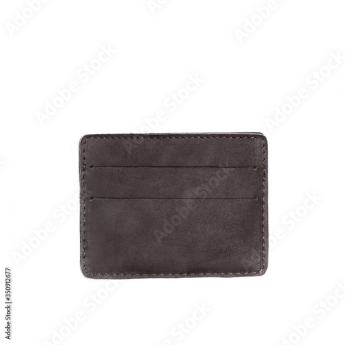 wallet, purse for storing credit cards on a white background