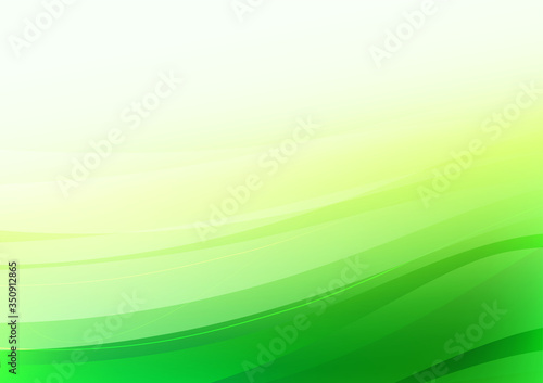 abstract green background with waves