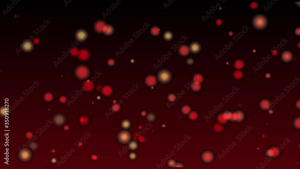 red particles background loop red particles background loop