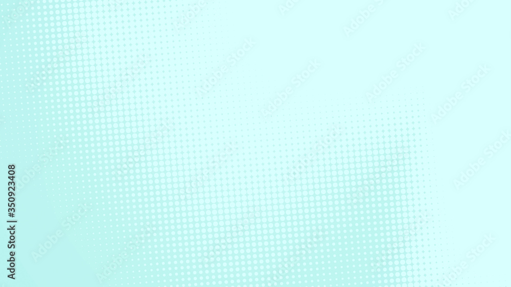 Dots halftone white blue and green color pattern gradient texture with technology digital background. Medicine healthcare with science concept. Dots halftone white blue and green color pattern gradient texture with technology digital background. Medicine healthcare with science concept.