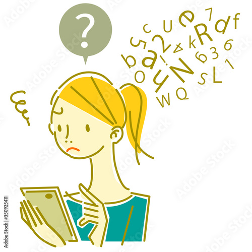 natural hand drawn woman,  forgetting password