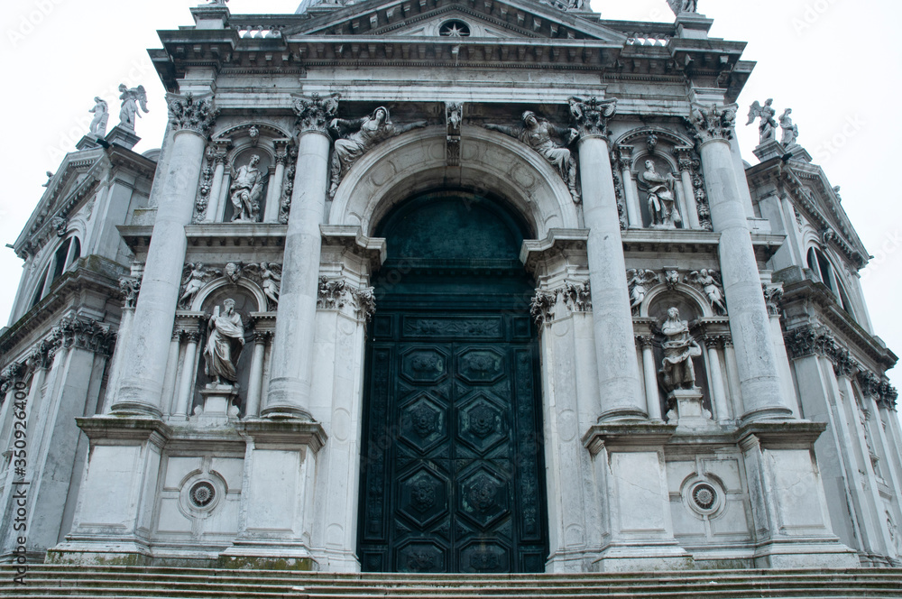 entrance to the cathedral in Venice