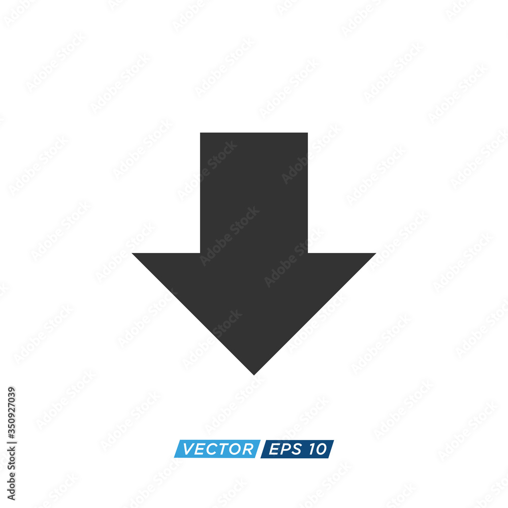Arrow Download and Upload Icon Design Vector Arrow Download and Upload Icon Design Vector