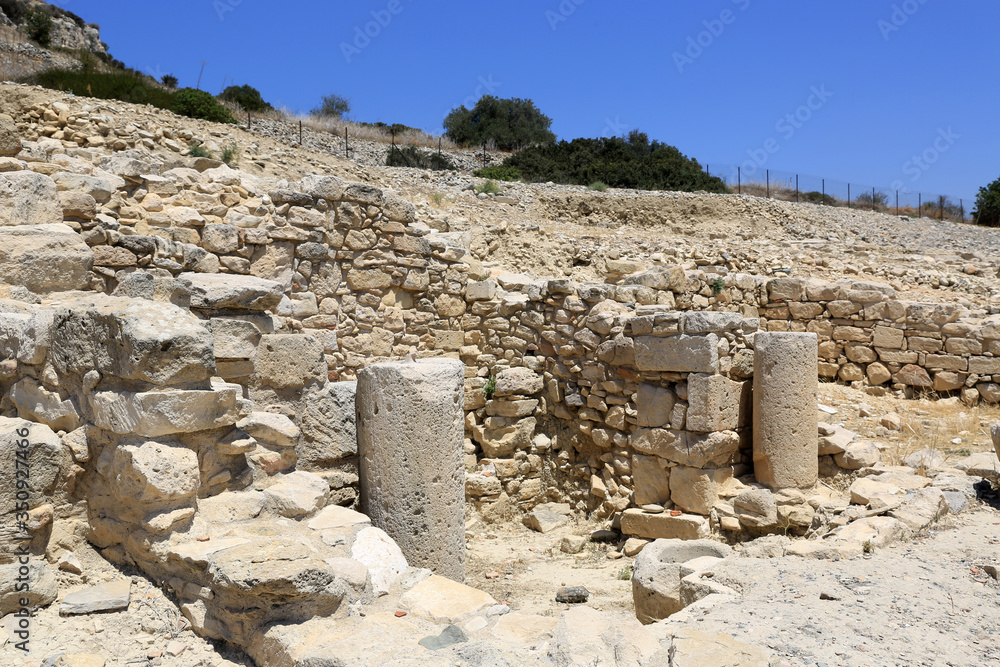 ruins of old antique city Anathus