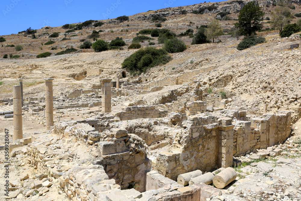 Ruins of antique Amathus city