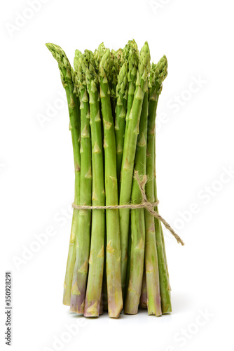 Asparagus on a white background