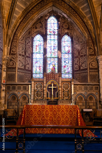 Inside Church of St Mary In Castro Dover Castle England