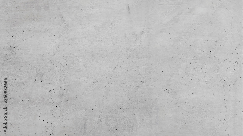 Fototapeta premium Gray concrete, gray background, concrete wall, large format, wide wall with structures and rough spots. Industrial Design.