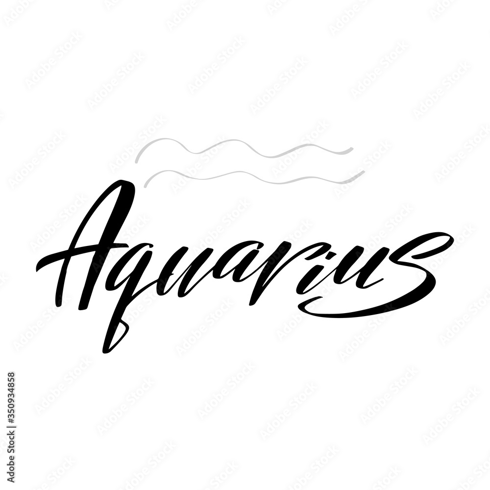 Obraz premium Vector calligraphy illustration isolated on white background.