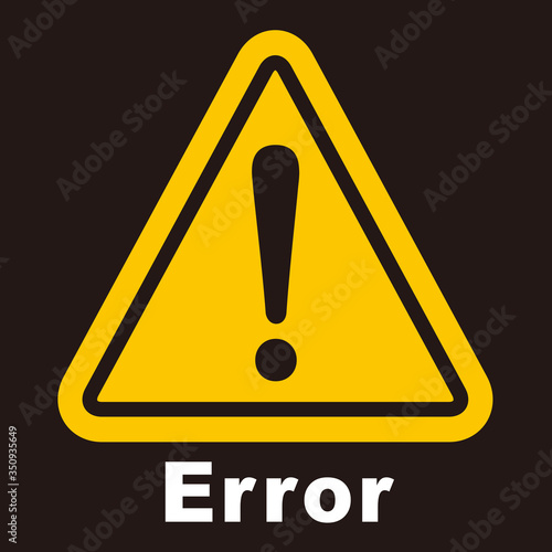 warning sign icon vector triangle