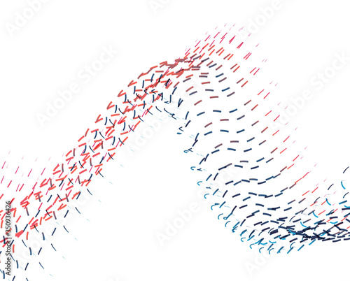 Abstract background blend wave line design for Wallpaper, Banner, Background, Card, Book Illustration, landing page