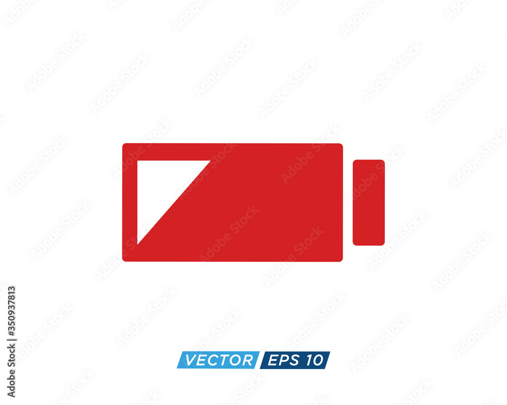 Battery Sign Icon Design Vector Battery Sign Icon Design Vector