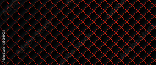 Seamless Pattern on black background.