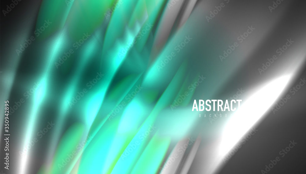 Naklejka premium Creative fluid wave lines abstract background. Trendy abstract layout template for business or technology presentation, internet poster or web brochure cover, wallpaper