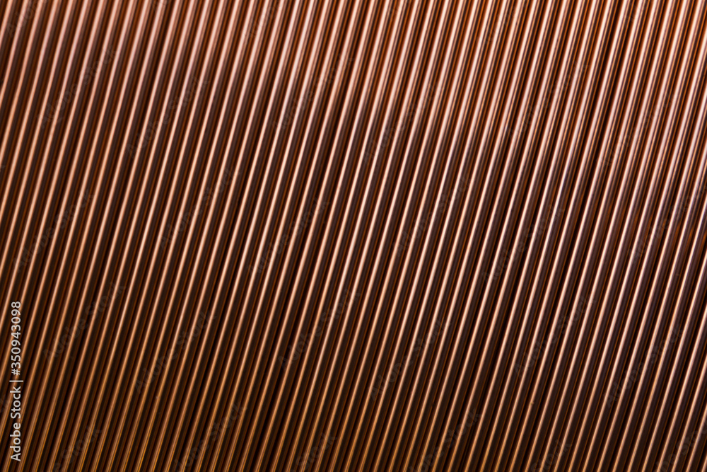 Fototapeta premium Texture of metal wire in the rope. Background