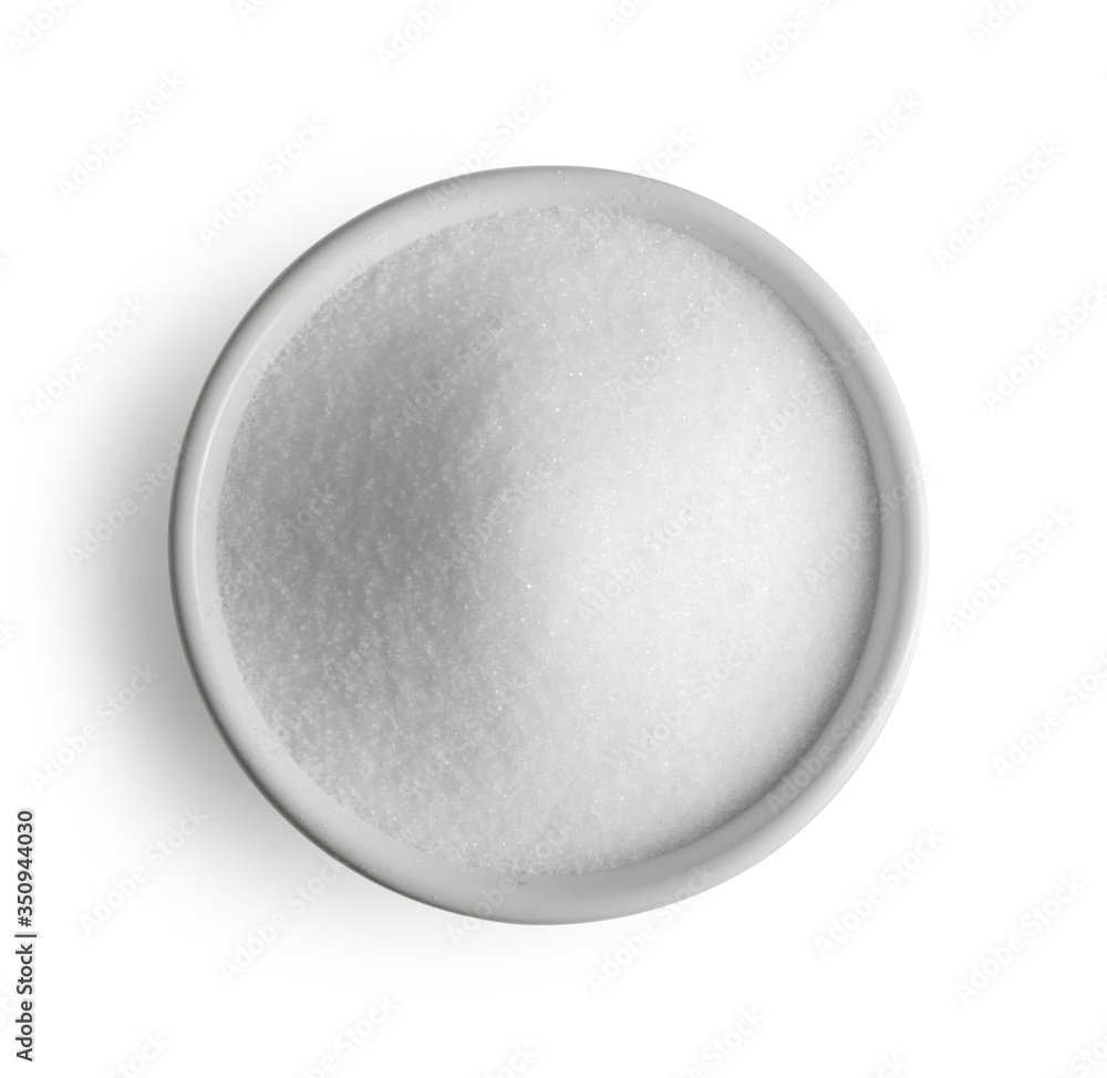 sugar isolated on white background. sugar isolated on white background.