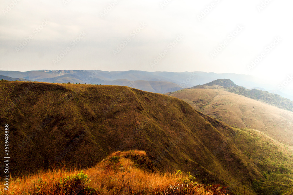 Obraz premium Misty mountain