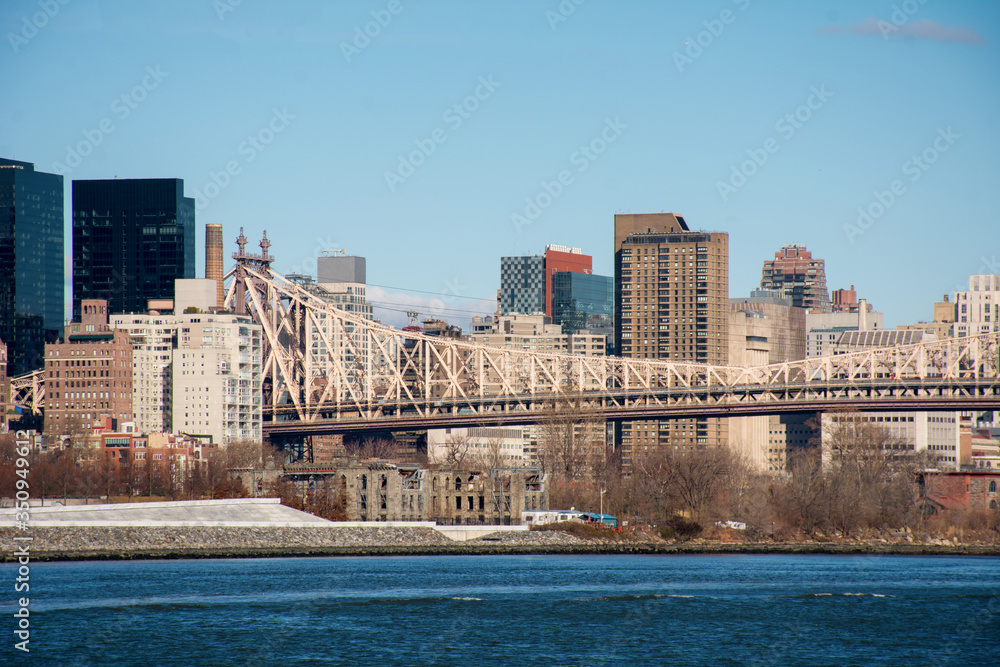Fototapeta premium view of the city of New York