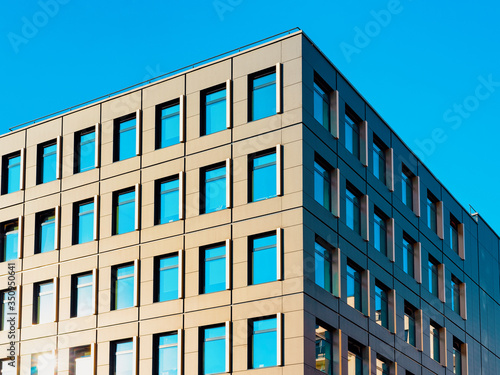 Apartment residential home facade with blank place for copy space reflex new © Roman Babakin