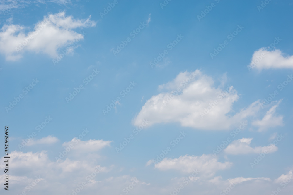 clouds on blue sky