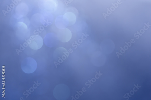 blur background abstract blue color. defocused glittering of glitter beautiful colorful soft effect pattern design for backdrop or wallpaper.