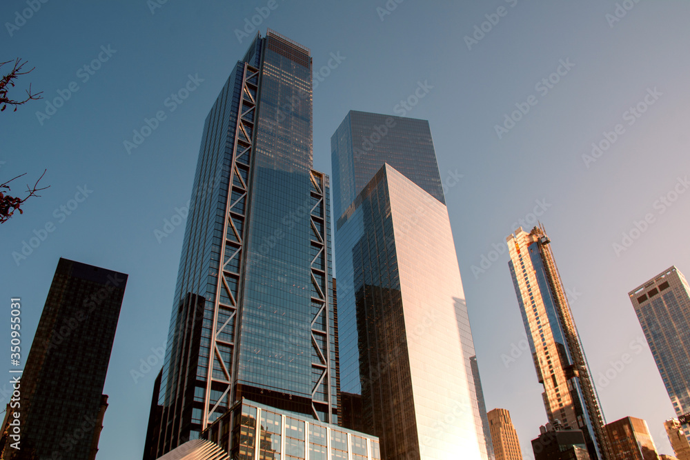 skyscrapers in the city