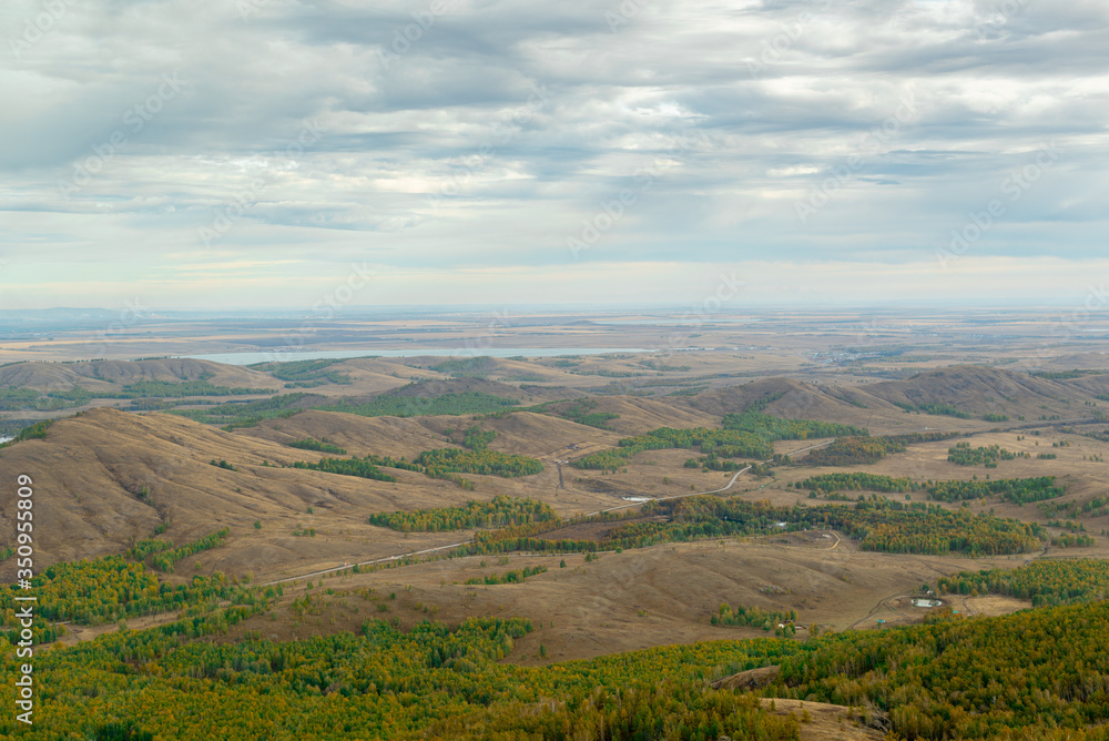 The top of the mountain in Abzakovo