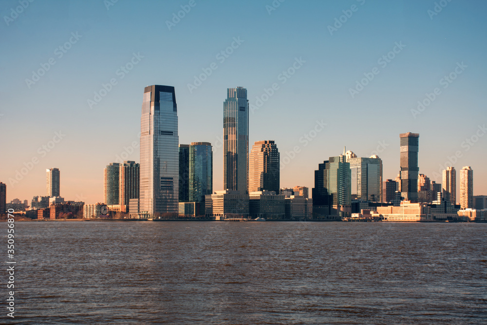 Naklejka premium new york skyline