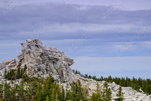 The view from the top of the Zyuratkul mountains