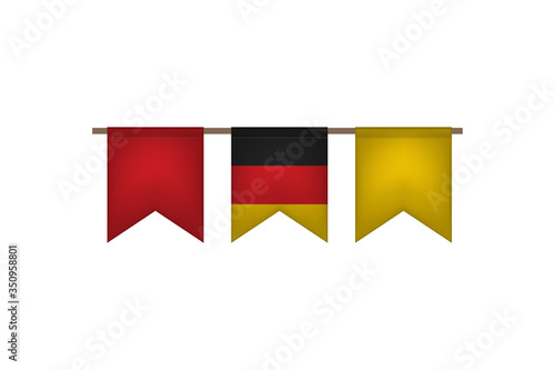 Germany flag garland.