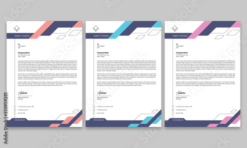 Corporate Letterhead/Letterhead Template/Company Letterhead Design/Letterhead Template/Business Letterhead/Corporate Letterhead/Abstract Letterhead Template/Modern Letterhead Design