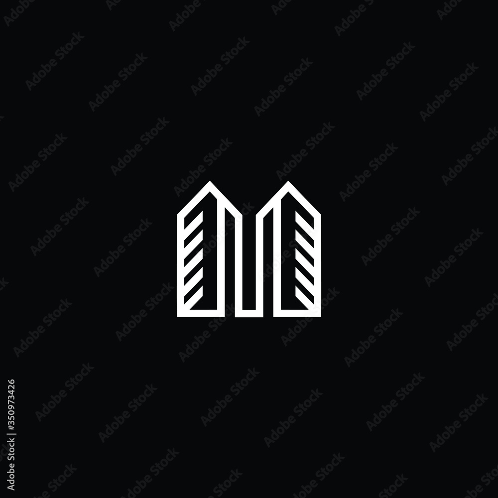 Letter M in vector for Real Estate , Property and Construction Logo design for business corporate sign. Minimal logo design template on white background. Letter M in vector for Real Estate , Property and Construction Logo design for business corporate sign. Minimal logo design template on white background.