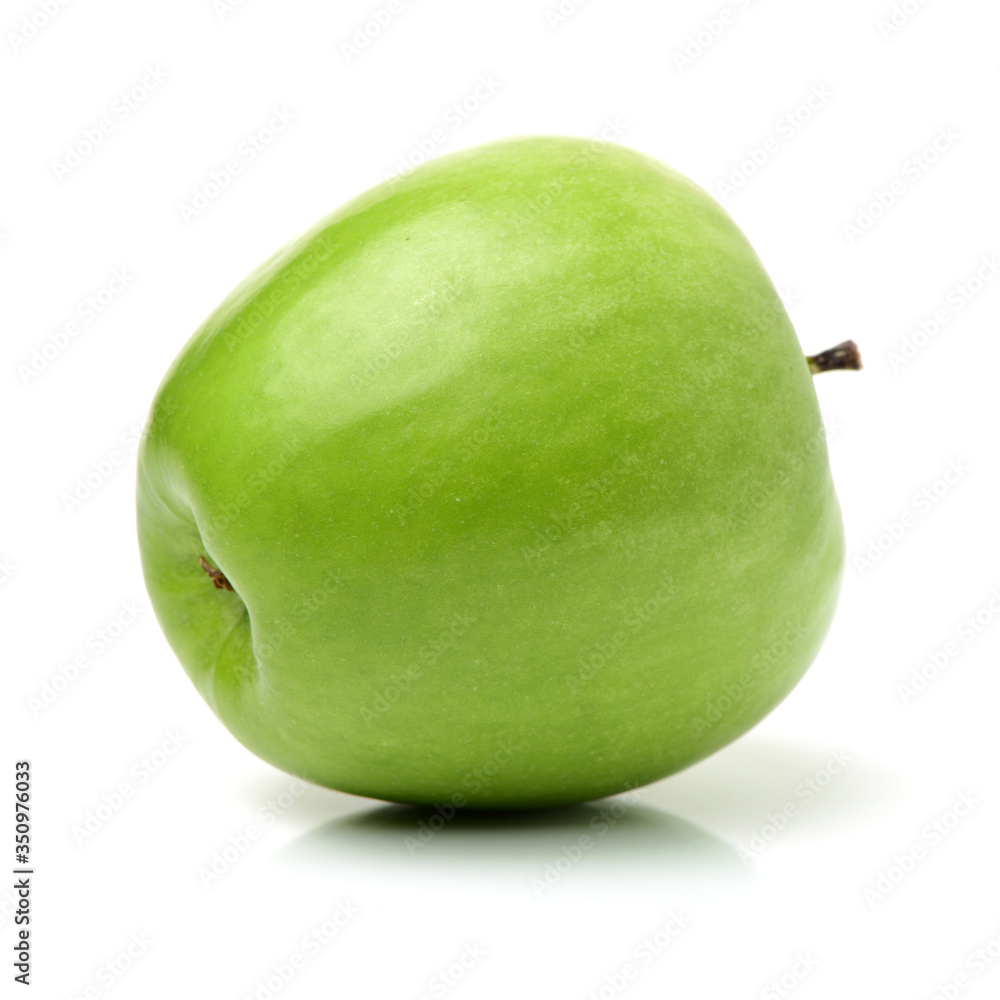 Green apple isolated on white background Green apple isolated on white background