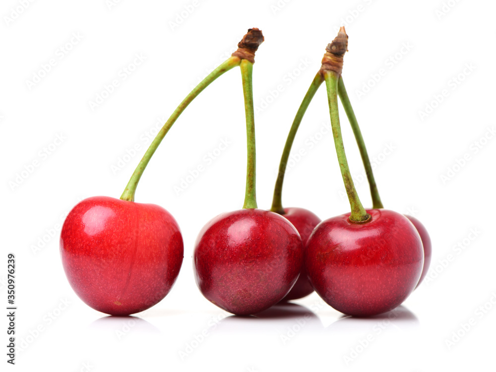 Cherry isolated on white background Cherry isolated on white background