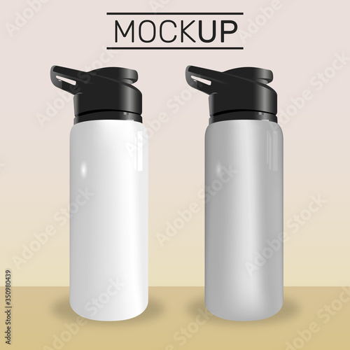 Mockup thermos