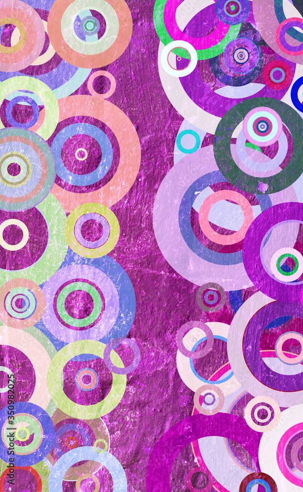 grunge circles on the wall grunge circles on the wall