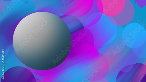 abstract background with colorful circles