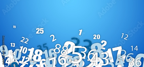  numeri, ammucchiati, confusione, gruppo	