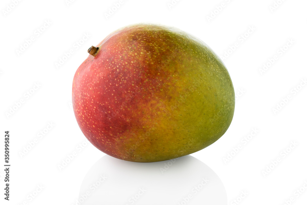 Mango. Horizontal position single mango on a white background. (Tr - mango)
Mango. Horizontal position single mango on a white background. (Tr - mango)