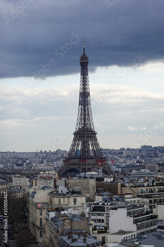 eiffel tower in paris © moonsung
