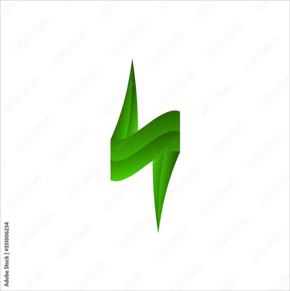 Natural Green Eco Energy Logo Design Vector Illustration
Natural Green Eco Energy Logo Design Vector Illustration